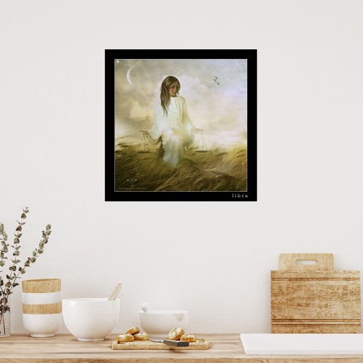 Weegschaal Poster (Keuken)