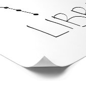 Weegschaal Poster (Hoek)