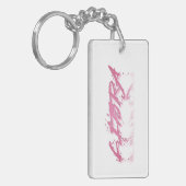 Weegschaal-reflectie Sleutelhanger (Voorkant Links)