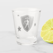 Weegschaal Shot Glas (Achterkant)