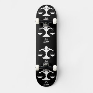 Weegschaal Silhouet Persoonlijk Skateboard