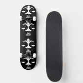 Weegschaal Silhouet Persoonlijk Skateboard (Voorkant)