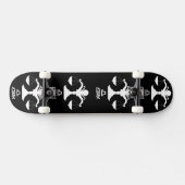 Weegschaal Silhouet Persoonlijk Skateboard (Horizontaal)