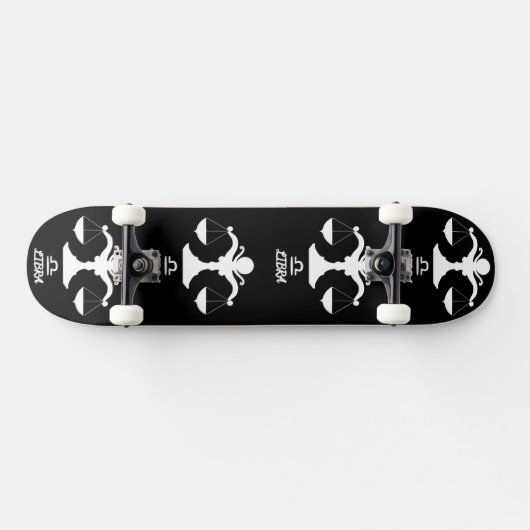 Weegschaal Silhouet Persoonlijk Skateboard (Horizontaal)