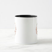 Weegschaal sterrenbeeld boho waterverf koffiemok mok (Midden)