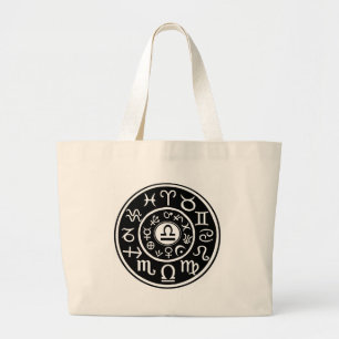 Weegschaal - Sterrenbeeld Grote Tote Bag