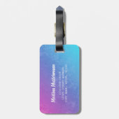 Weegschaal Sterrenbeeld Horoscoop Sterrenbeeld Con Bagagelabel (Achterkant verticaal)