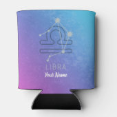 Weegschaal Sterrenbeeld Horoscoop Sterrenbeeld Con Blikjeskoeler (Achterkant)