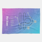 Weegschaal Sterrenbeeld Horoscoop Sterrenbeeld Con Theedoek (Horizontaal)