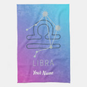 Weegschaal Sterrenbeeld Horoscoop Sterrenbeeld Con Theedoek (Verticaal)