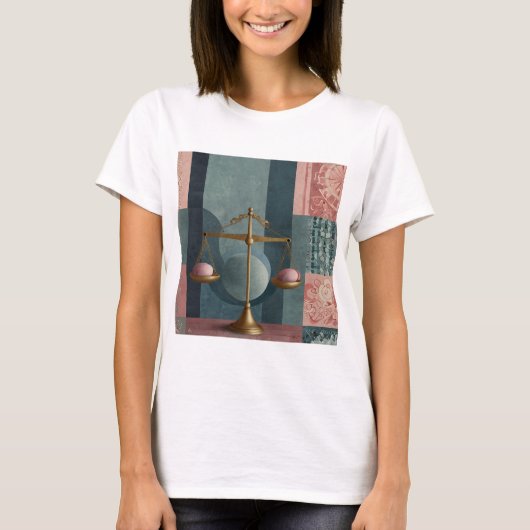 Weegschaal-sterrenbeeld | Liefhebbers van harmonie T-shirt (Voorkant)