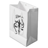 Weegschaal Sterrenbeeld Symbool Medium Cadeauzakje (Voorkant Gekanteld)