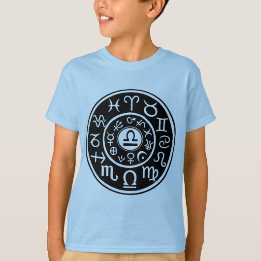 Weegschaal sterrenbeeld t-shirt (Voorkant)