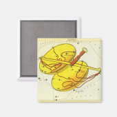 Weegschaal  sterrenbeeld Urania's Mirror Magneet (Voorkant / Achterkant)