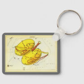 Weegschaal sterrenbeeld Urania's Mirror Sleutelhanger (Voorkant)