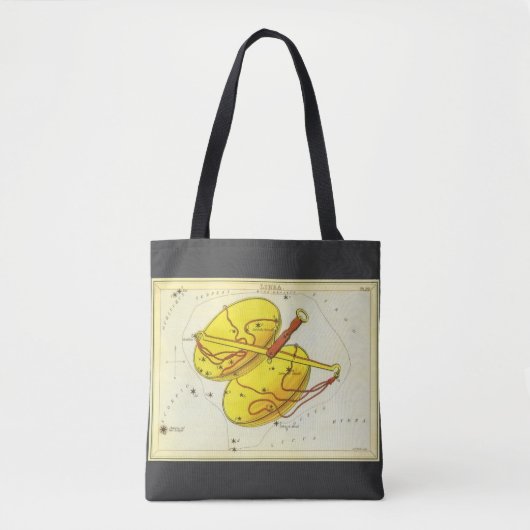 Weegschaal  sterrenbeeld Urania's Mirror Tote Bag (Voorkant)