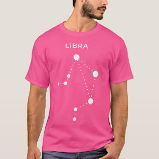 Weegschaal Sterrenconstellatie Dierenriem Teken As T-shirt
