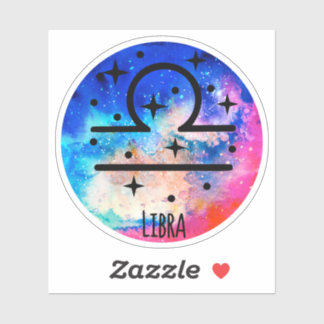 Weegschaal Sticker