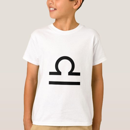 Weegschaal T-shirt (Voorkant)