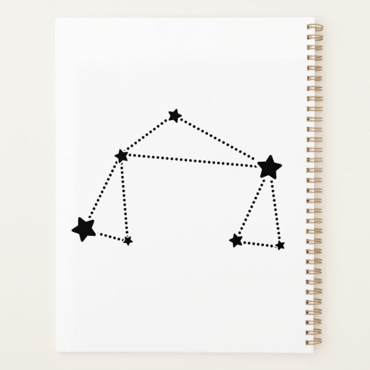 Weegschaal – takenlijst planner (Achterkant)