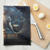 Weegschaal Theedoek (Quarter Fold)