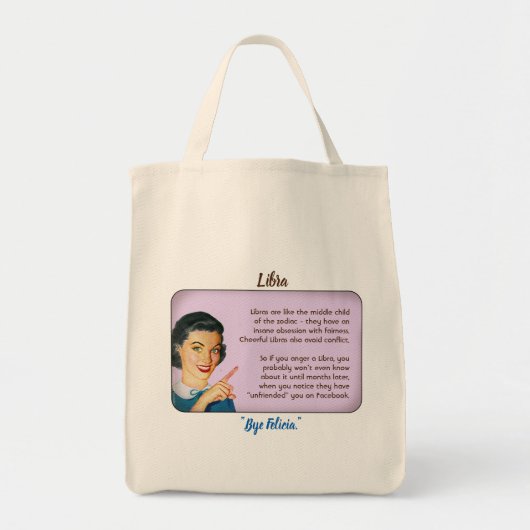 Weegschaal Tote Bag (Voorkant)
