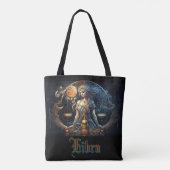 Weegschaal Tote Bag (Achterkant)