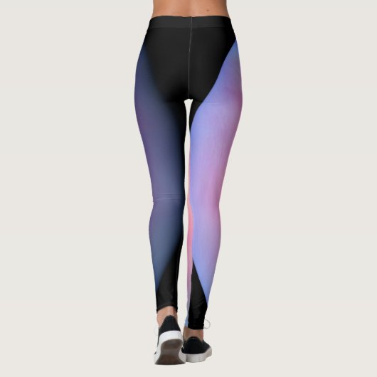 Weegschaal Venus Celestiale Typografie Zonnestelse Leggings (Achterkant)