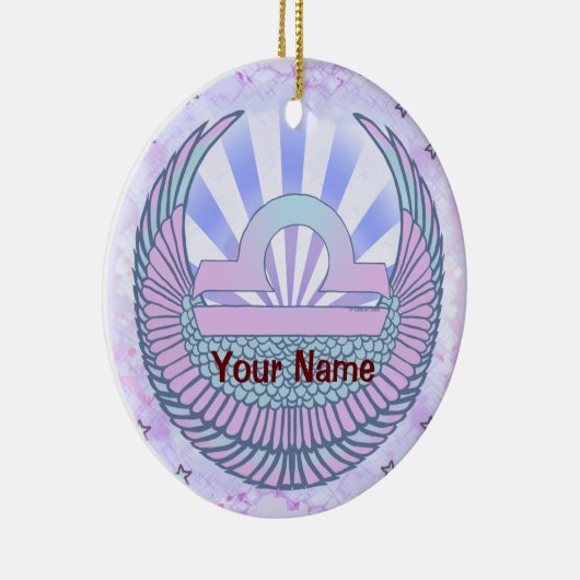 Weegschaal Verjaardag ornamenten (Rechts)