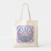 Weegschaal verjaardag tasjes tote bag (Achterkant)