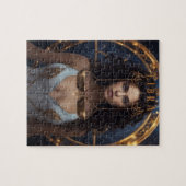 Weegschaal Vrouw Jigasw Puzzel (Horizontaal)