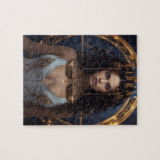 Weegschaal Vrouw Jigasw Puzzel (Horizontaal)