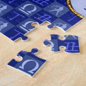 Weegschaal & Vuur Os Legpuzzel (Zijkant)
