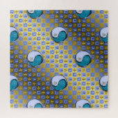 Weegschaal & Water Draak Legpuzzel (Horizontaal)