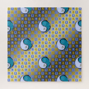 Weegschaal & Water Draak Legpuzzel
