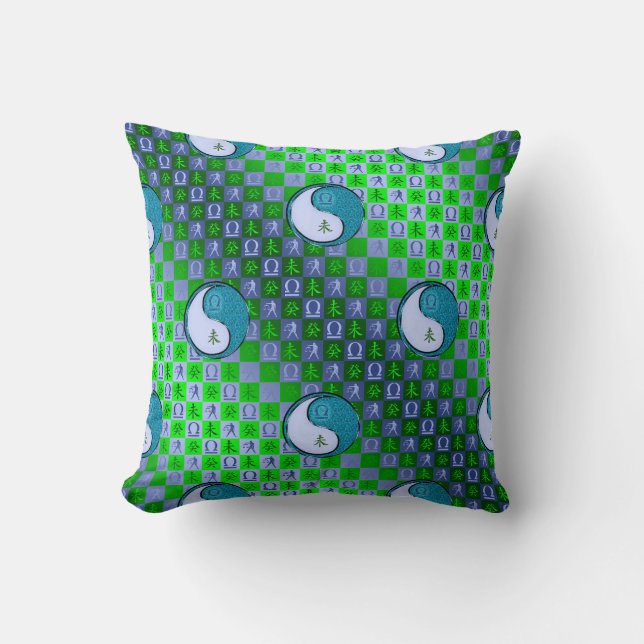 Weegschaal & Water Geit Kussen (Voorkant)