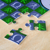 Weegschaal & Water Geit Legpuzzel (Zijkant)
