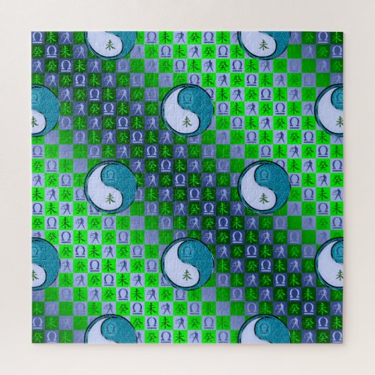 Weegschaal & Water Geit Legpuzzel (Verticaal)