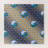 Weegschaal & Water Paard Legpuzzel (Horizontaal)