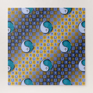 Weegschaal & Water Paard Legpuzzel