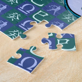 Weegschaal & Water Slang Legpuzzel (Zijkant)