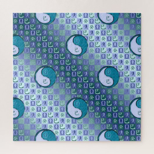 Weegschaal & Water Slang Legpuzzel (Verticaal)