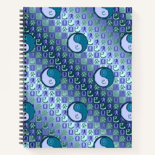 Weegschaal & Water Slang Notitieboek (Voorkant)