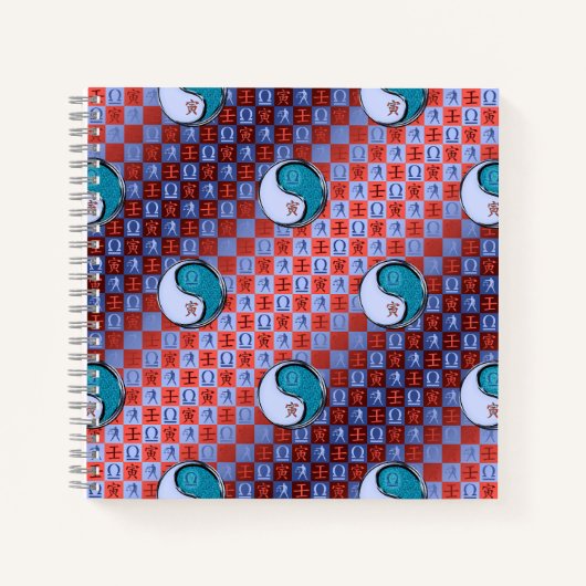 Weegschaal & Water Tijger Notitieboek (Voorkant)