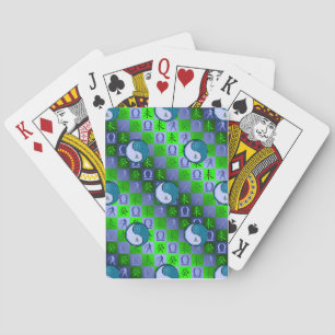 Weegschaal & Watergeit Pokerkaarten