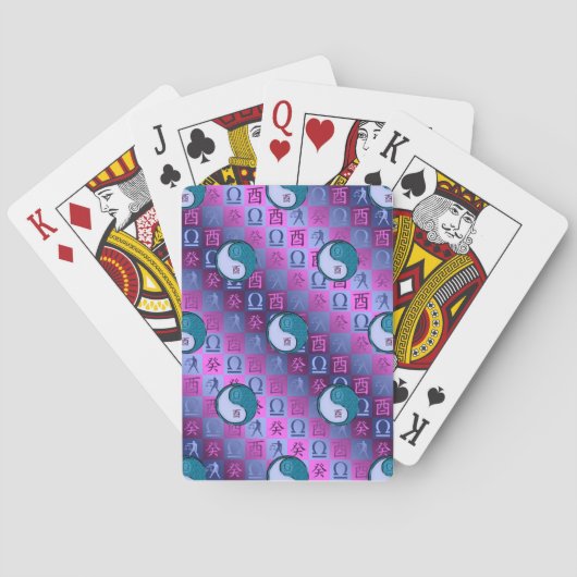 Weegschaal & Waterhaan Pokerkaarten (Achterkant)
