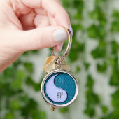 Weegschaal & Waterkonijn Sleutelhanger (Hand)