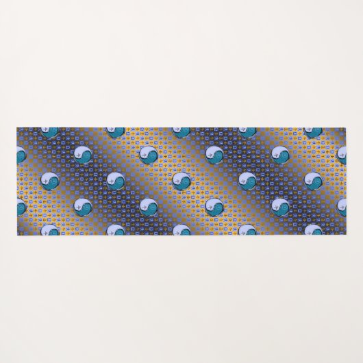 Weegschaal & Waterpaard Yogamat (Achterkant (horizontaal))