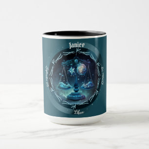 Weegschaal Zodiac Aanpasbare Koffie Mok