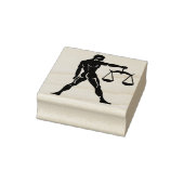Weegschaal Zodiac Art Stempel (Stempel)